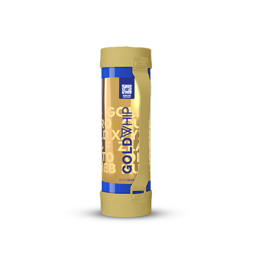 1 GoldWhip Steel Nitrous Oxide (Gold Edition) Maxi XL - 3000g