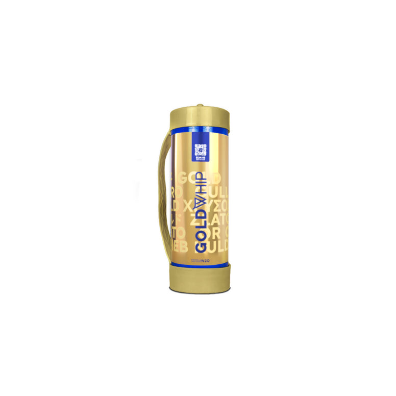 1 GoldWhip Steel Nitrous Oxide (Gold Edition) Maxi - 2000g