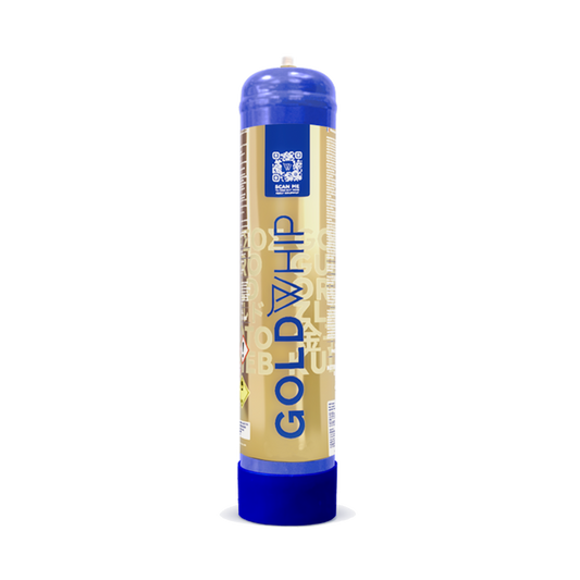 Gold (No Flavor) - 1 GoldWhip Steel Nitrous Oxide - 615g