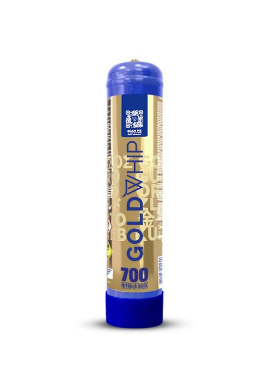 Gold (No Flavor) - 1 GoldWhip Steel Nitrous Oxide - 700g